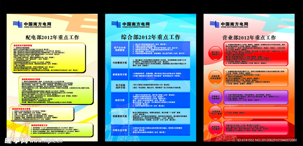 南方电网重点工作