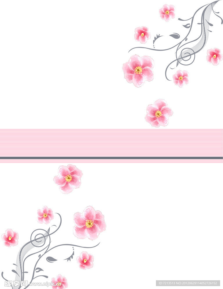 简约花朵