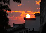 黄昏 夕阳西下