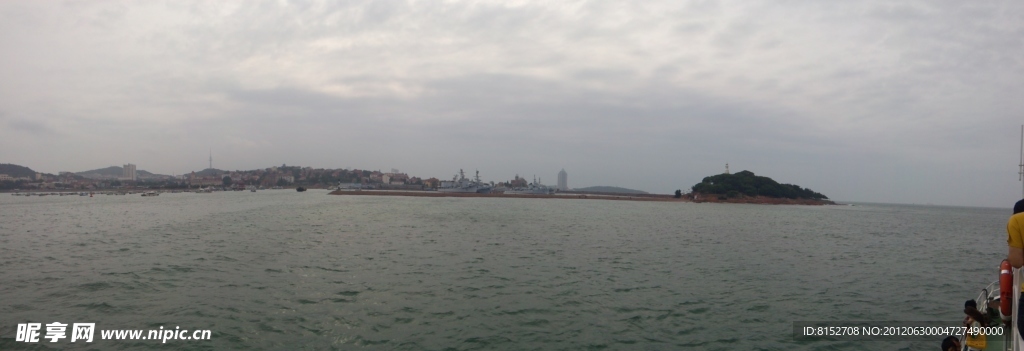 大海 小岛 大海全景照