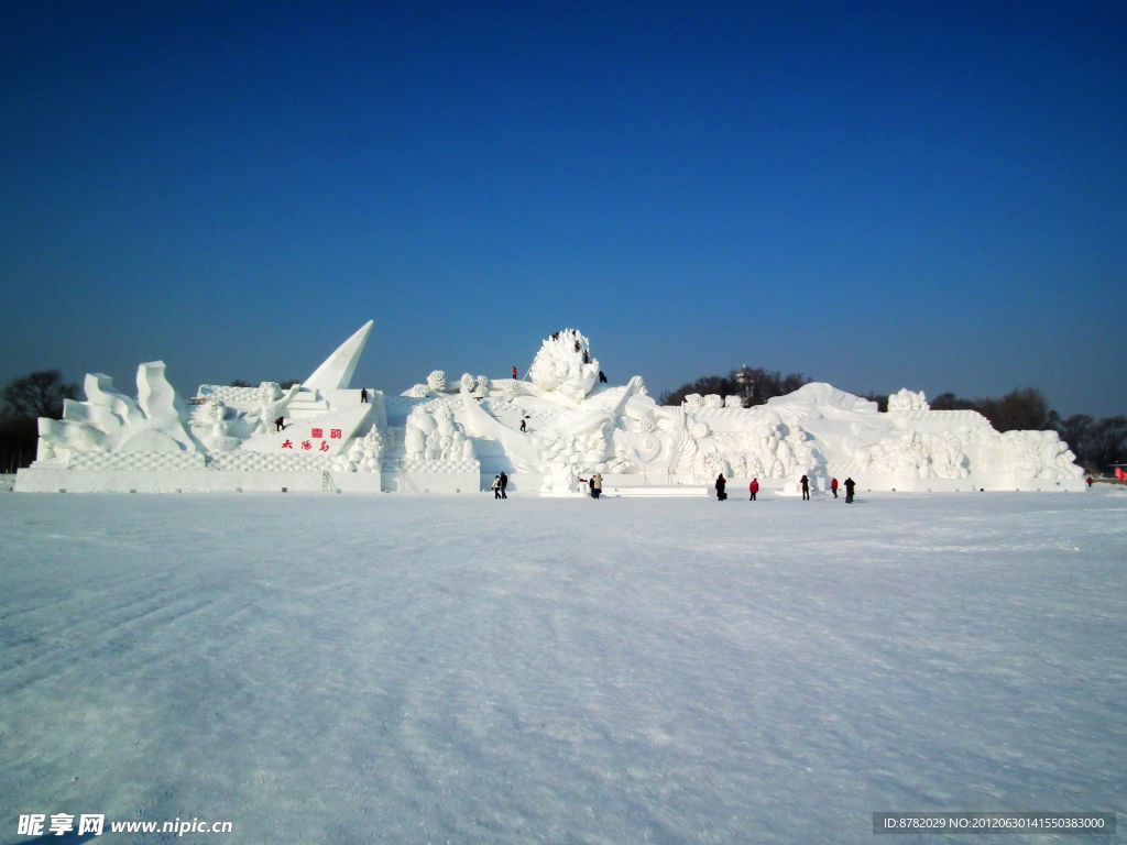 雪雕（非高清）