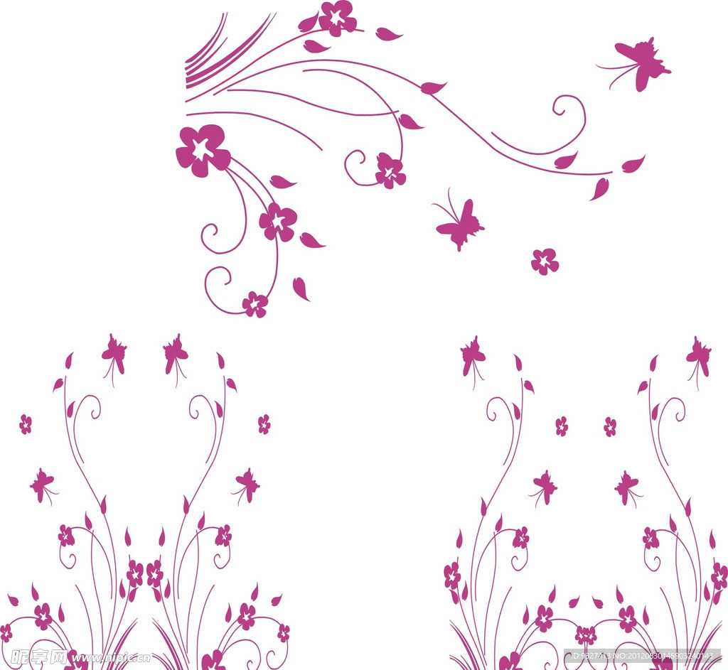 花纹边框