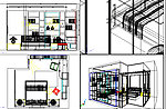 卧室CAD模型