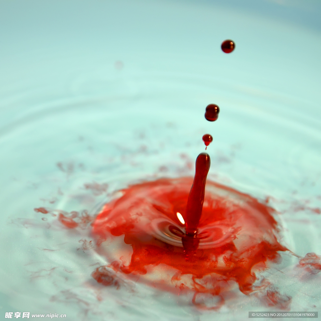 红色水滴