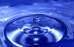 蓝色水滴