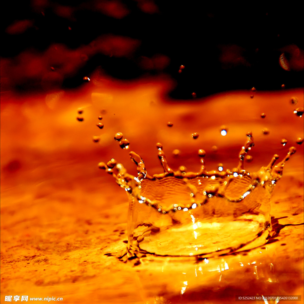 水花四溅