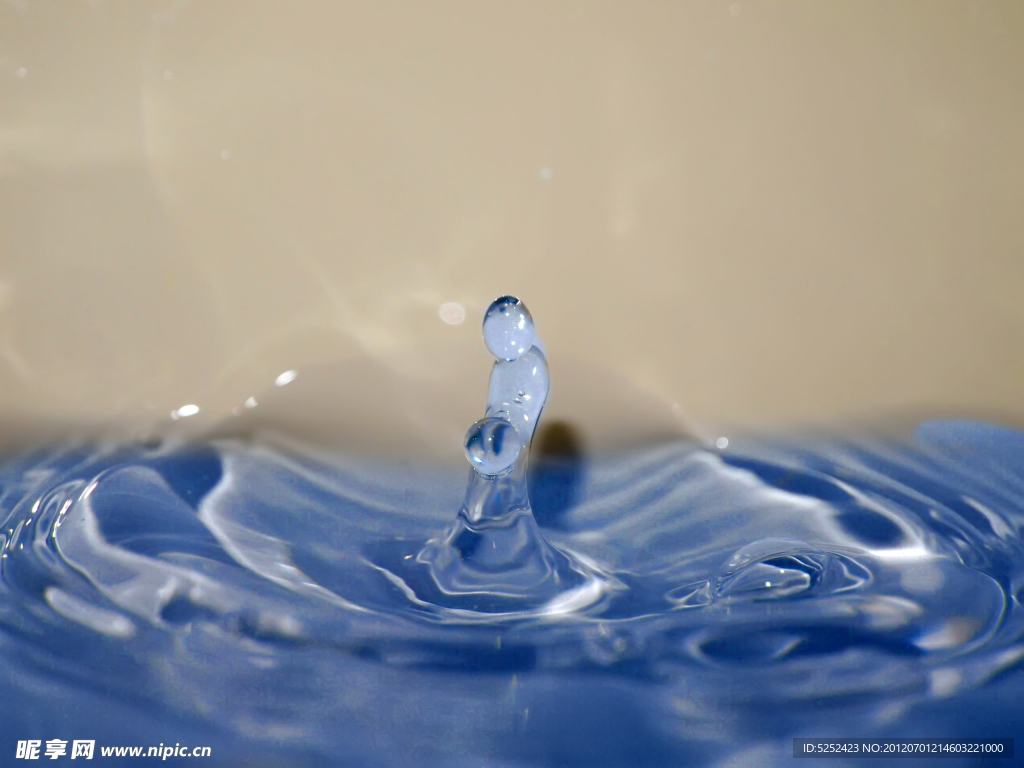 水滴水纹