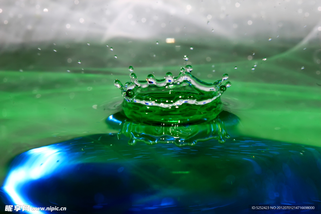 水花四溅