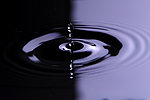 水滴波纹