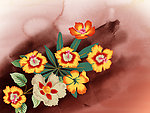 水墨花卉