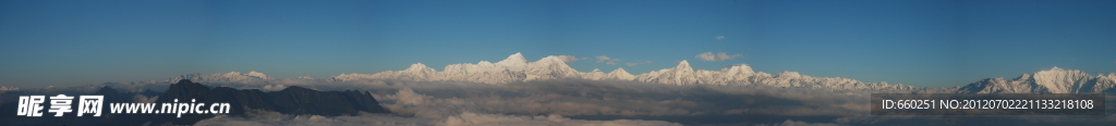 牛背山全景图