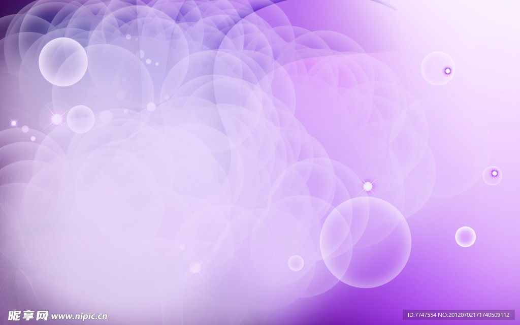梦幻紫 背景图