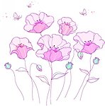 鲜花背景