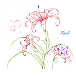 鲜花绿植背景