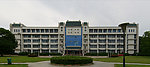 武汉大学珞珈校区第五教学楼正景