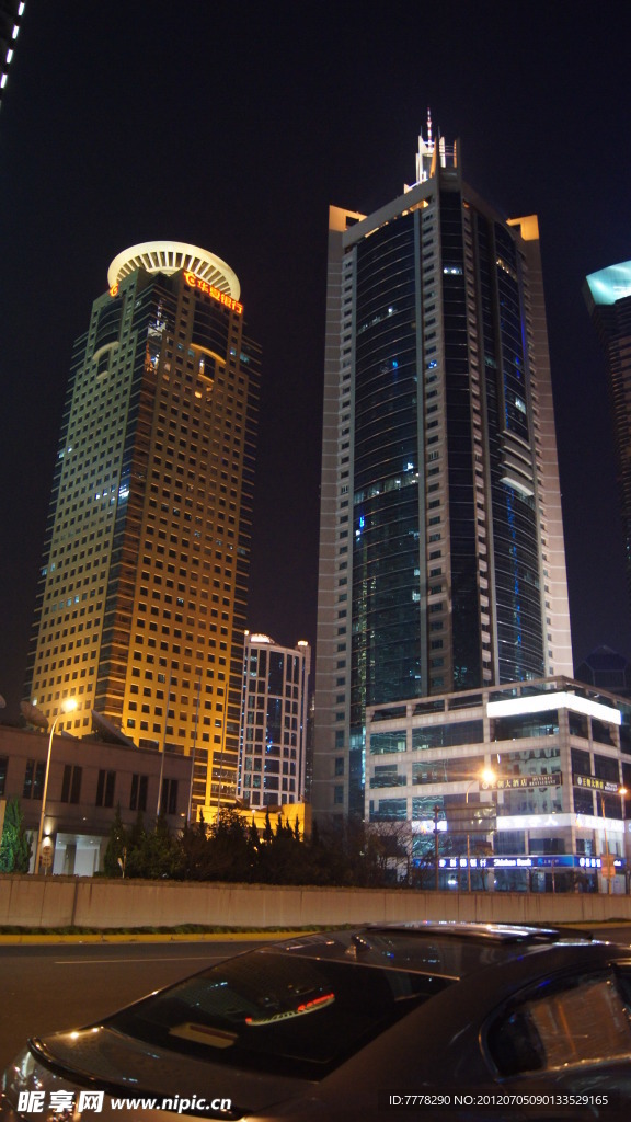 上海商务夜景