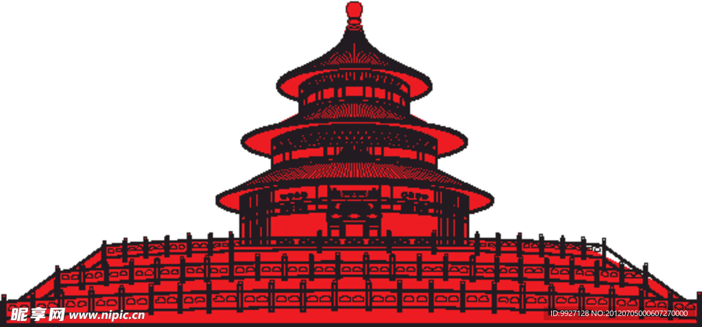 矢量故宫