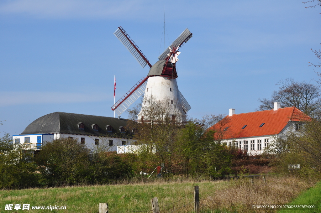 丹麦Dybbol的风车