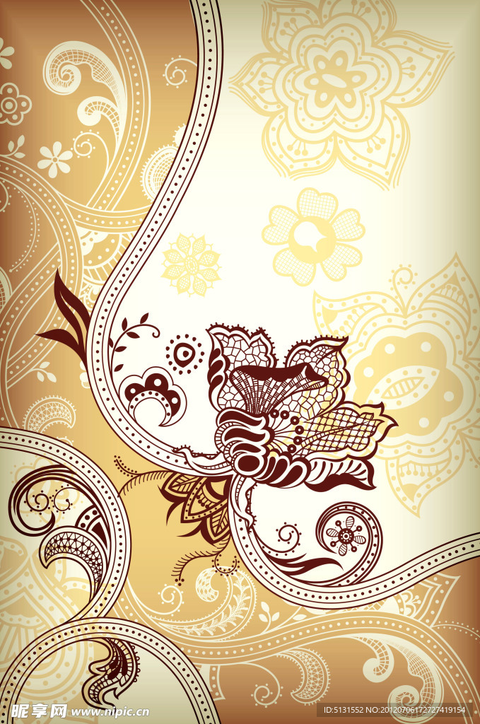 中国传统花纹