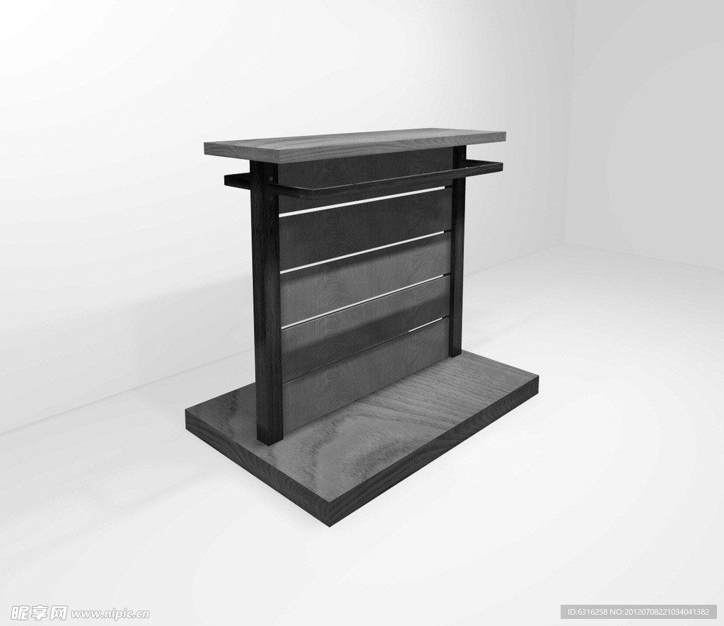 展柜柜台3D模型