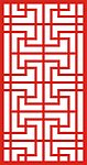 矢量 镂空 隔断 雕花 背景墙