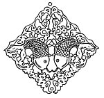 刺绣 鱼 花