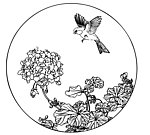 刺绣 花 鸟