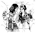 人物刺绣