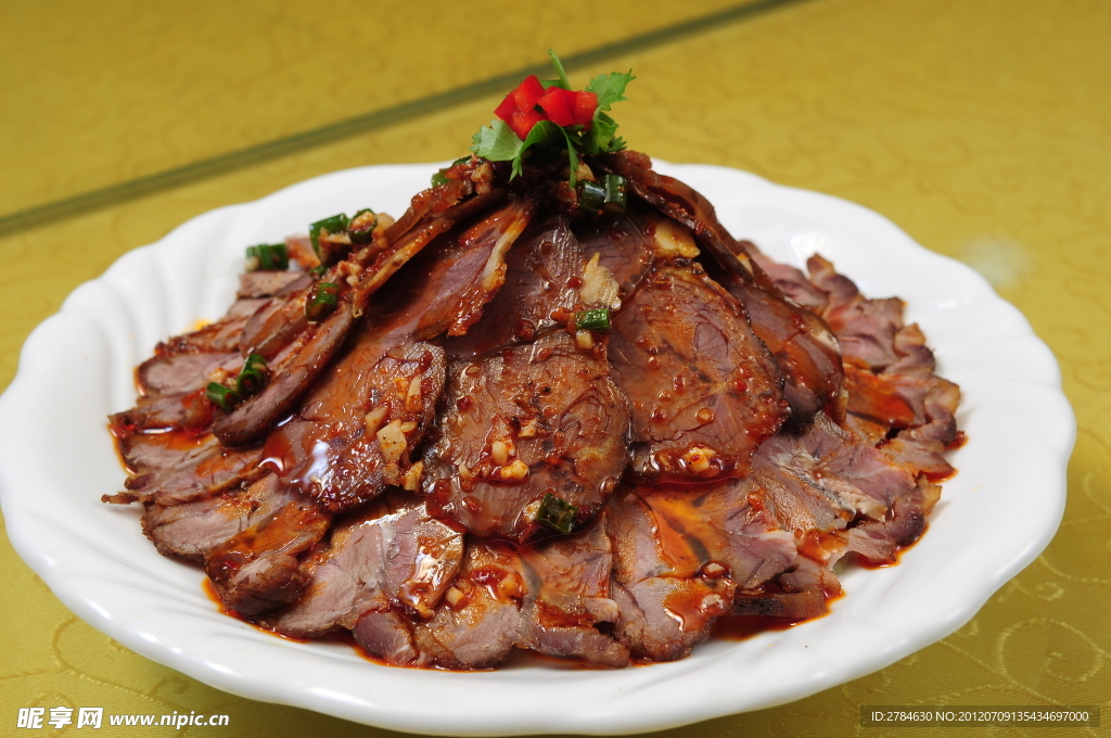 凉拌牛肉