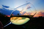 酒杯 夕阳