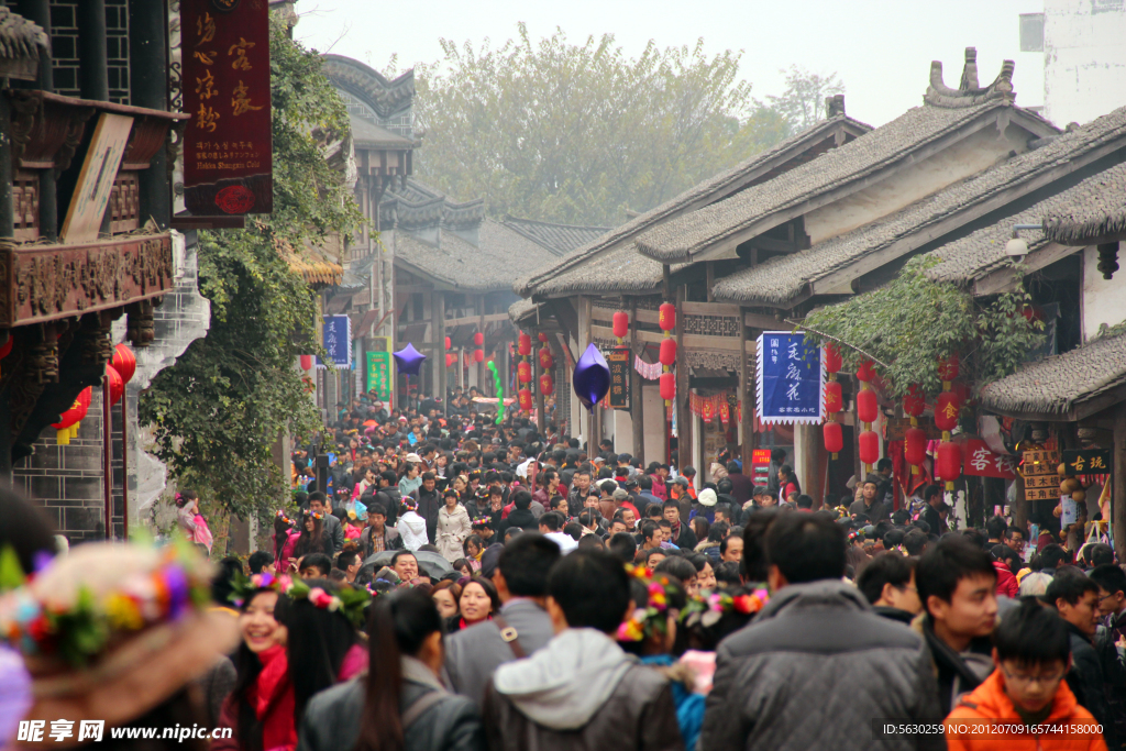 洛带古镇 成都旅游