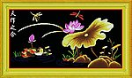 十字绣 天作之合