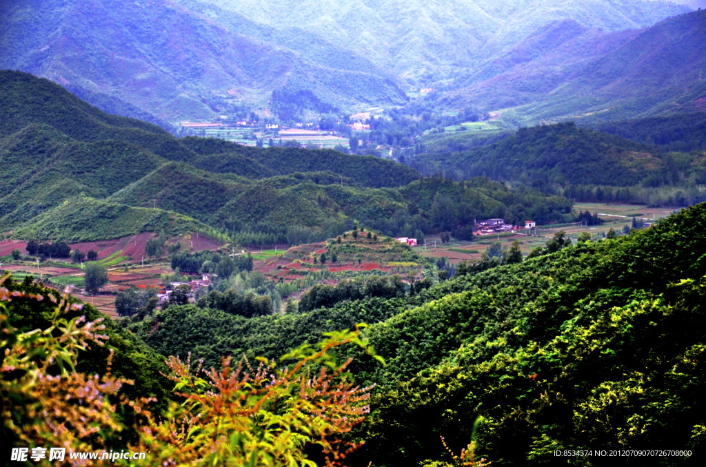 北山的村庄