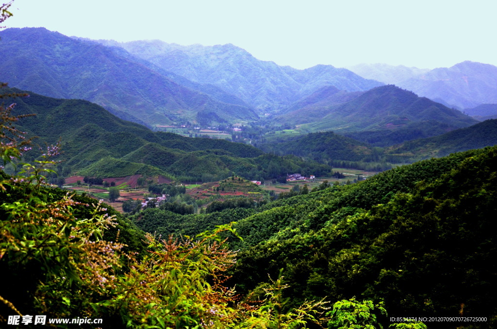 北山的村庄