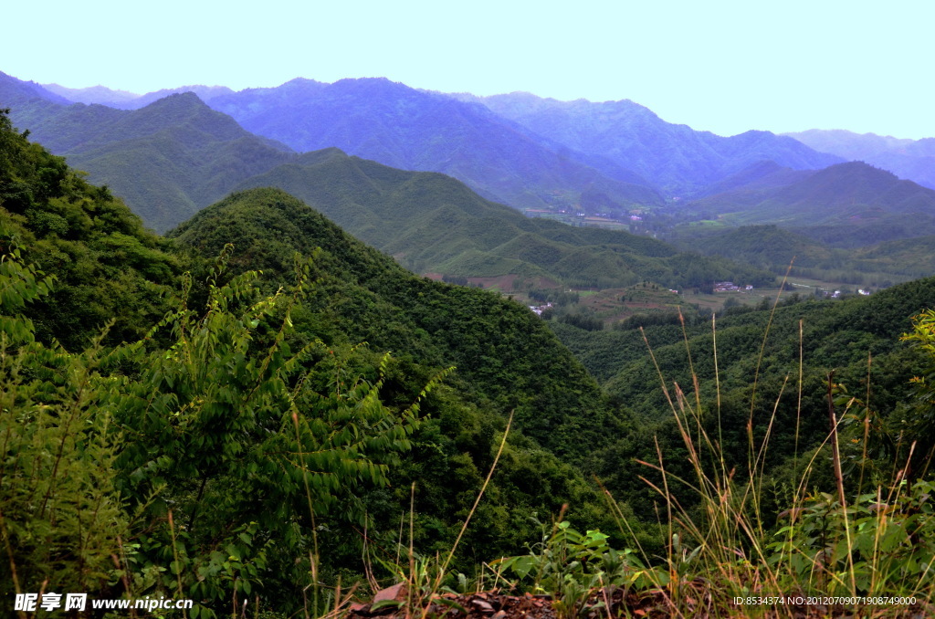 北山的山村