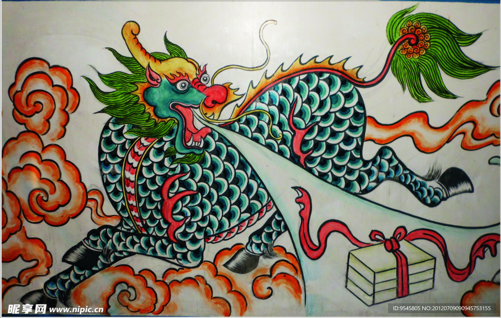 麒麟献宝