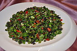 青椒炒苗菜花