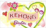 kehong_8700 女版书包芭比字样小图