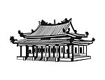 福安寺矢量图