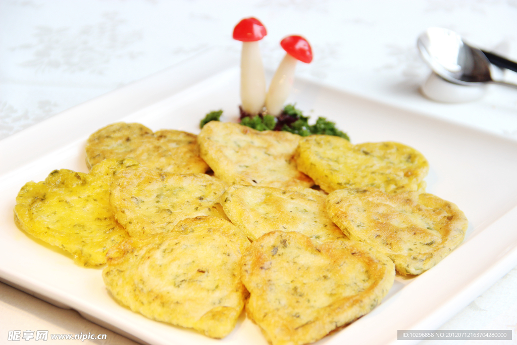 脆皮薄荷饼