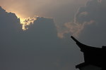 霞光 剪影