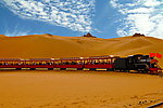 沙漠里小火车