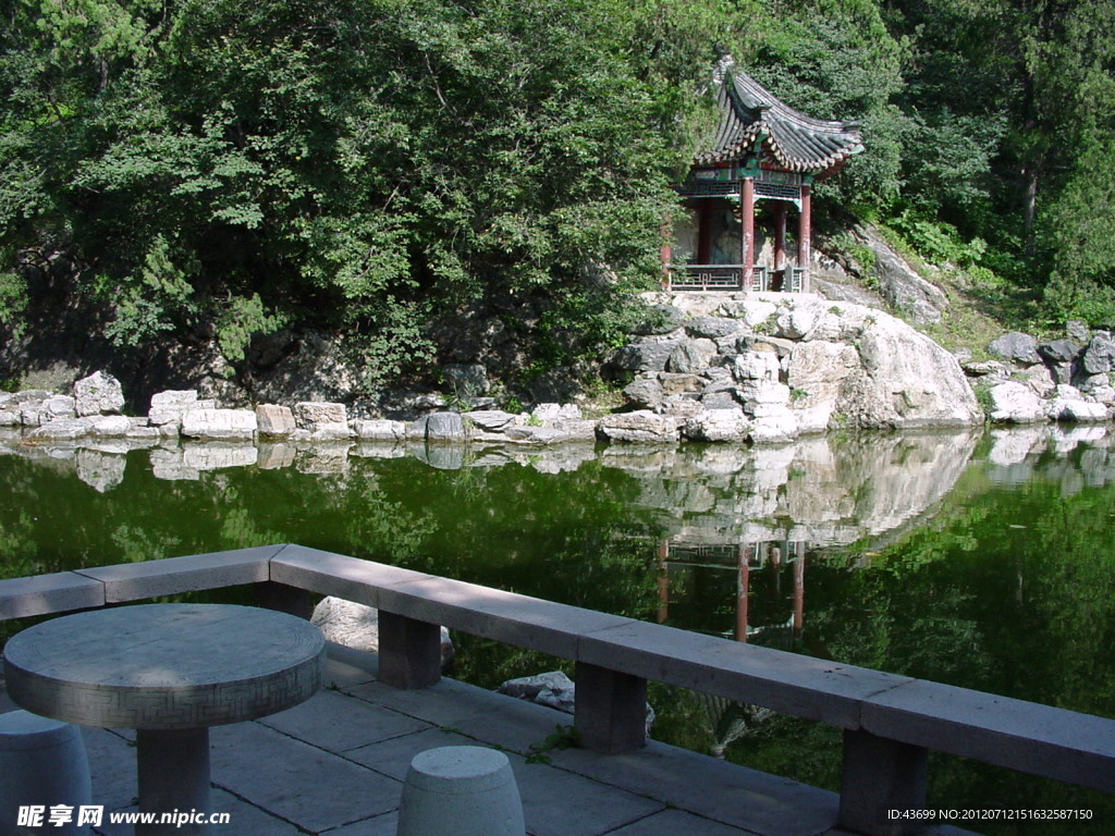 玉泉山美丽风景