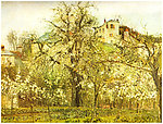 乡村风景油画