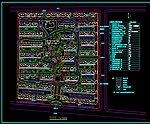 居住区CAD平面规划图