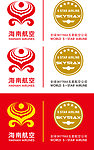 海南航空五星联合LOGO