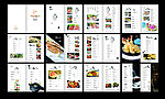 日本料理菜单（图片每张合层）
