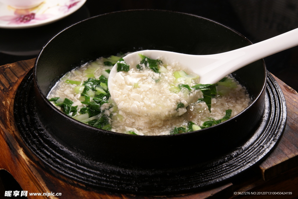 石锅菜豆花