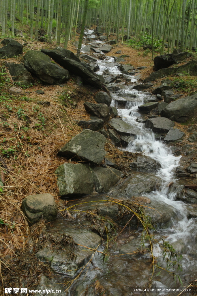 小溪流水