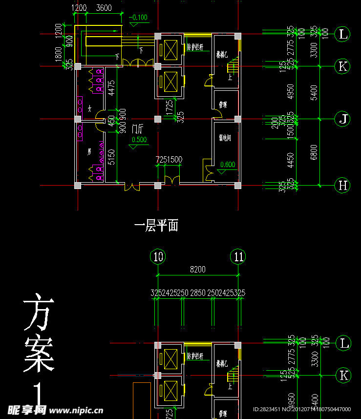 停车库 门厅调整方案